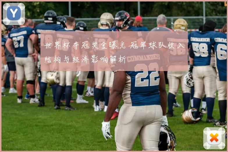 世界杯夺冠奖金曝光 冠军球队收入结构与经济影响解析